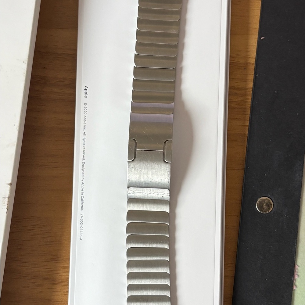 Apple Silver Link Bracelet